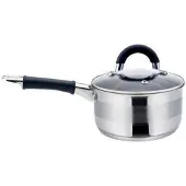 KINGHOFF casserole en acier avec couvercle 1,0l 14cm KH1254