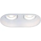 Artdelight Spot encastré double Rex blanc