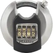 Master Lock M40eurdnum Combination Padlock Doré