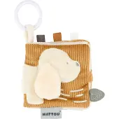 Nattou Activity Book Doll Beige