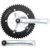 Miche Primato Pista Crankset Argenté 165 mm / 49t
