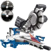 Scheppach Scie à onglet radiale HM216SPX Ø210 mm + 2 Lames - 5901221901