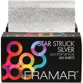 Framar Alu-Folie Struck Silver 97 m