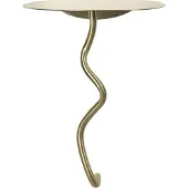Ferm Living Curvature Table Murale en Laiton Brass