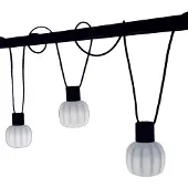 Martinelli Luce Chaînes lumières , Kiki, Noir, Plastique, Design