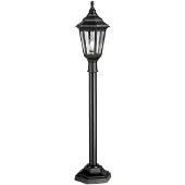 Elstead Lighting Poteau d'éclairage extérieur noir E27 60W Kinsale Elstead