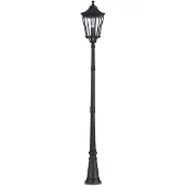 Elstead Lighting Lampe de cheminée 257 cm Cotswold Lane 3xE14 noire Feiss FE-COTSLN5-L-BK