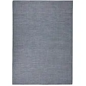 vidaXL Tapis à tissage plat d'extérieur 200x280 cm Bleu