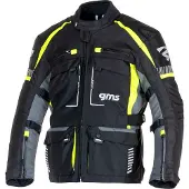 GMS Everest 3in1 Blouson de Moto Textile Noir Jaune Taille XS