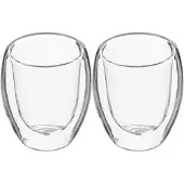 Secret De Gourmet 2 Tasses À Café Double Paroi - Verre