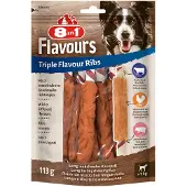 8In1 Triple Flavour côtes de porc pour chien