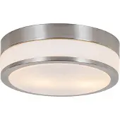 QAZQA Plafonnier d'extérieur moderne en acier 28 cm IP44 - Flavi