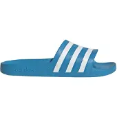 Adidas Mule 'Adilette Aqua' azur / blanc