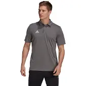 Adidas T-Shirt fonctionnel 'Entrada 22' gris foncé / blanc