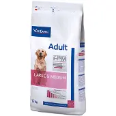 Virbac Croquettes Hpm Adulte Pour Chiens De Grande Et Moyenne Race 12kg