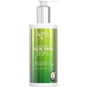 Apis Natural Aloe Vera 99% Gel d'Aloe Vera pour le visage et le corps, 300ml