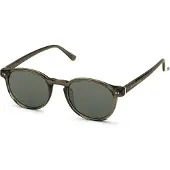 Kapten & Son Lunettes de soleil 'Marais Transparent Olive Green' kaki
