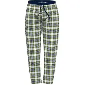 Tom Tailor Pantalon de pyjama bleu marine / roseau / blanc