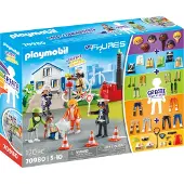 Playmobil Rescue Mission Construction Game Argenté Enfants