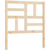 vidaXL Tête de lit 81x4x104 cm pin massif