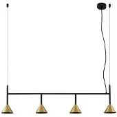 LUCANDE Suspension , Kartio, dimmable, Noir, Salon / séjour, Métal, Design