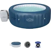 Bestway - Whirlpool - Lay-Z-Spa - Milan - Gonflable - Accessoires inclus - Ø196cm