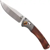 Benchmade Couteau pliant Crooked River Stabilized Wood