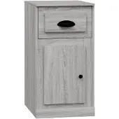 vidaXL Armoire latérale avec tiroir sonoma gris 40x50x75 cm