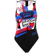 Turbo London Love 89557 Swimsuit Noir 2XL Femme