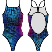 Turbo Walnut Swimsuit Bleu,Noir L Femme