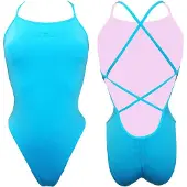 Turbo Patron Sirene Swimsuit Bleu M Femme