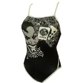 Turbo New Jocker Swimsuit Noir,Gris L Femme