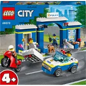 LEGO City 60370 La course-poursuite au poste de police