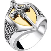 Thomas Sabo Unisex anneaux TR2309-849-7-54