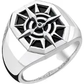 Thomas Sabo Unisex anneaux TR2274-641-11-50