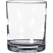 Clayre & Eef Verre à eau 230 ml Verre Arbres de Noël