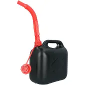 Carpoint Bidon d'essence 5 litres noir approuvé par l'ONU