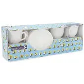 Luminarc Service Tasses Et Sous Tasses 22cl Trianon - 6 Tasses Et 6 Sous-Tasses