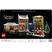 LEGO icons 10308 la grande rue decoree pour les fetes