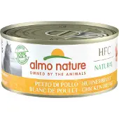 Almo Nature HFC Natural Alimentation pour chat- Blanc de poulet - 24 x 150 g