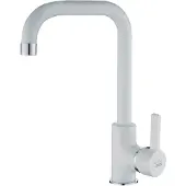 Laveo Robinet d'évier de cuisine en granit blanc
