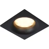 Lucide Projecteur encastré Ziva IP44 noir