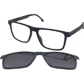 Carrera Lunettes de soleil - - CA8061/CS - Matte Blue Grey - Carré - Verres bleus 55 mm