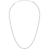 Daniel Wellington - Glittering steel necklace with crystals Classic Tennis DW00400389, (Acier)