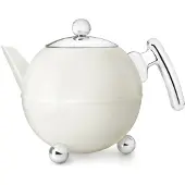 Bredemeijer Théière Bredemeijer Bella Ronde Blanche 1,2 L