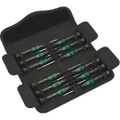 Wera Jeu De Tournevis Électronicien Kraftform Micro 12 Universal 1 - (Jeu De 12pcs)