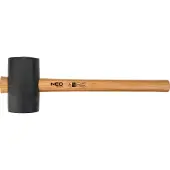 Neo Tools Marteau en caoutchouc 90 mm/1200 g, manche en hickory