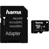 Hama Carte M.sdxc 256Gb Cl10 80Mb +Ad