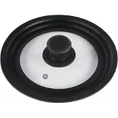 Xavax -couvercle univ., avec évac. Vapeur pr casseroles/poêles, 16/18/20 cm, verre