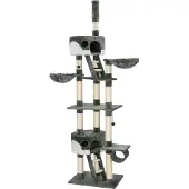 TecTake Griffoir - Gris/blanc - 260 cm